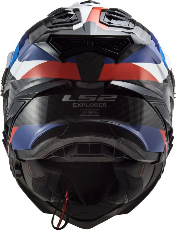 kenny foray helmet ls2 Helmets Explorer Carbon Adventure (Focus Blue White Red It includes a highest quality LS2 Explorer Carbon Helmet -