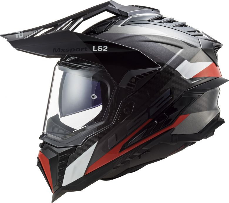 LS2 Explorer Carbon Helmet - Frontier - Motorcycle Closeouts by