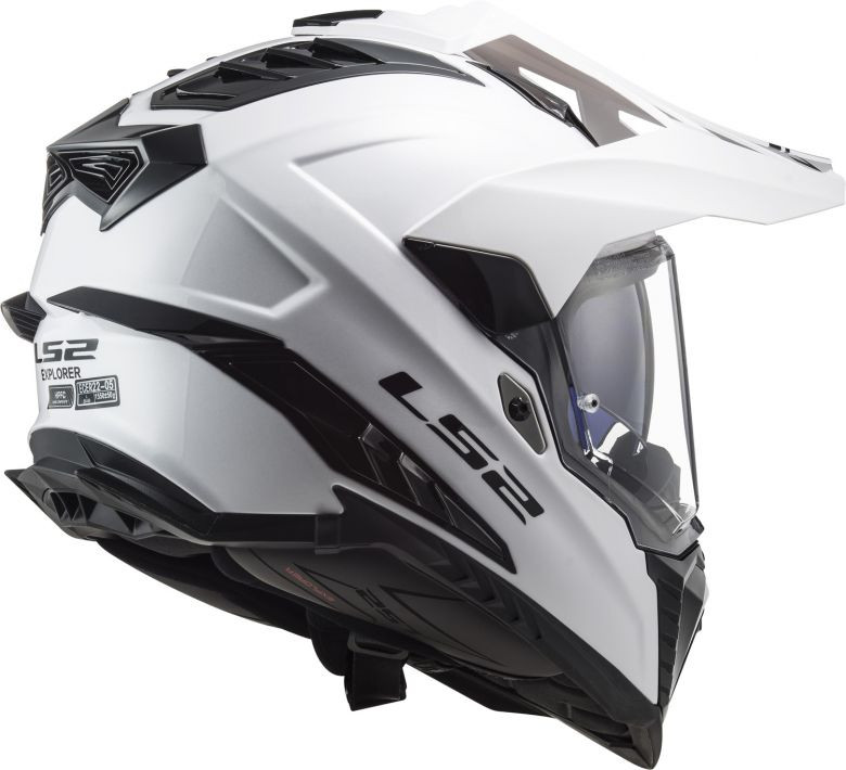 LS2 Explorer Helmet - Solid - Motorcycle Closeouts by Rider