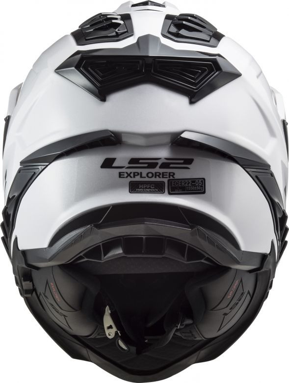 LS2 Explorer Helmet - Solid - Motorcycle Closeouts by Rider