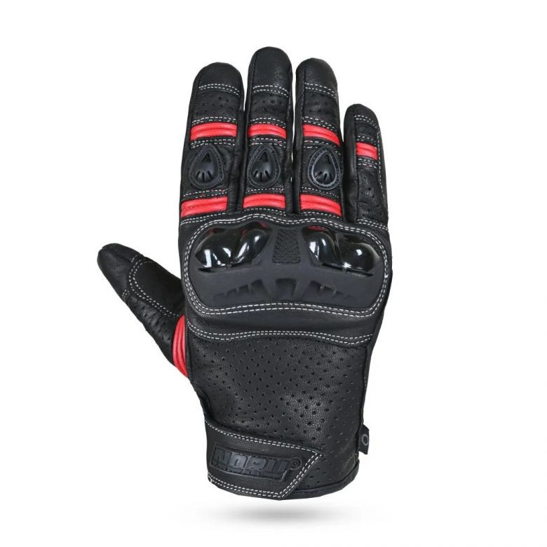 Noru Furo Perforated Leather Gloves - Motorcycle Closeouts by