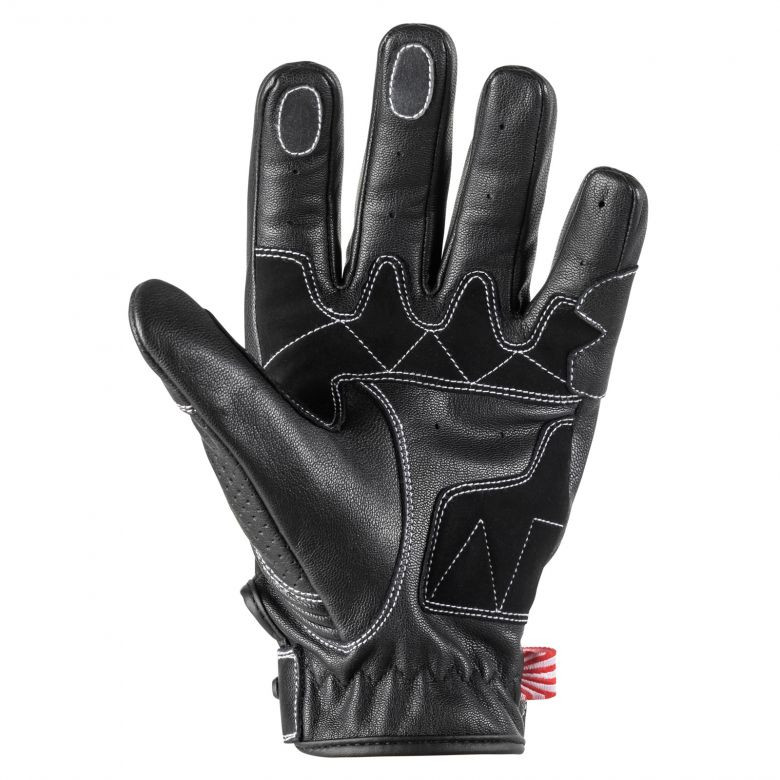Noru Furo Perforated Leather Gloves - Motorcycle Closeouts by