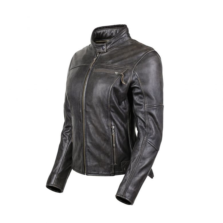 Cortech Boulevard Womens Lolo Vintage Brown Jacket - Motorcycle