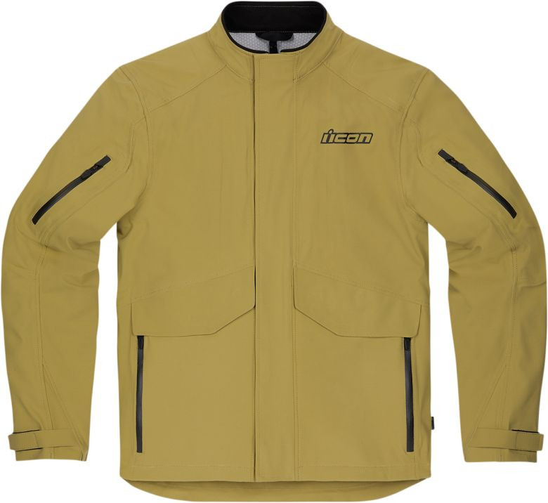 Icon Stormhawk Tan Waterproof Jacket - No Shipping to CA or NY 