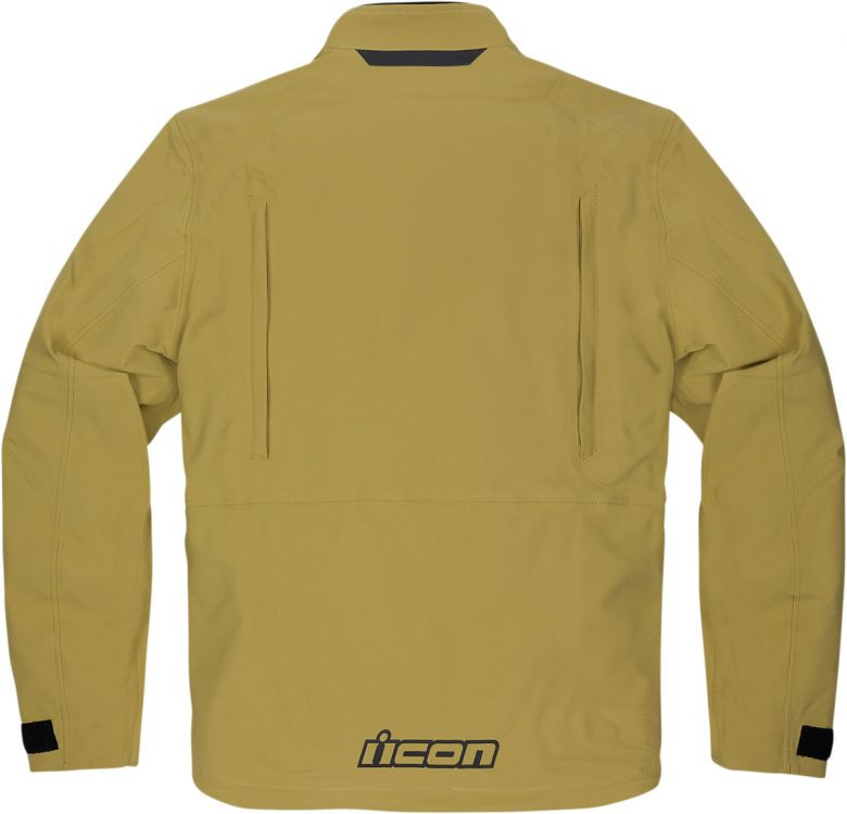 Icon Stormhawk Tan Waterproof Jacket - No Shipping to CA or NY 
