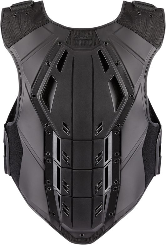 ICON FIELD ARMOR D3O プロテクター上下 SM タグ付き Icon Field Armor 3 Vest - Motorcycle Closeouts by Rider Approved LLC