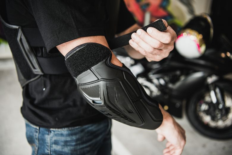 Icon Field Armor 3 Elbow Guards - Motorcycle Closeouts by Rider