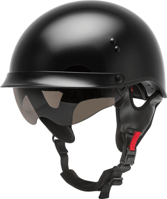 GMax HH65 Half Helmet with Peak - Motorcycle Closeouts by Rider