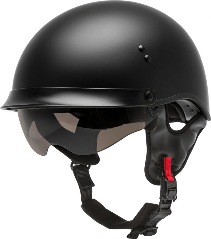 GMax HH65 Half Helmet with Peak - Motorcycle Closeouts by Rider