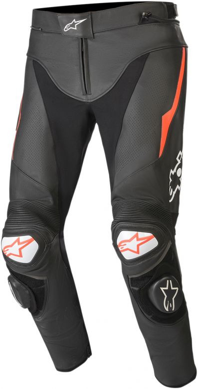 Alpinestars Track V2 Leather Pants - Motorcycle Closeouts by Rider