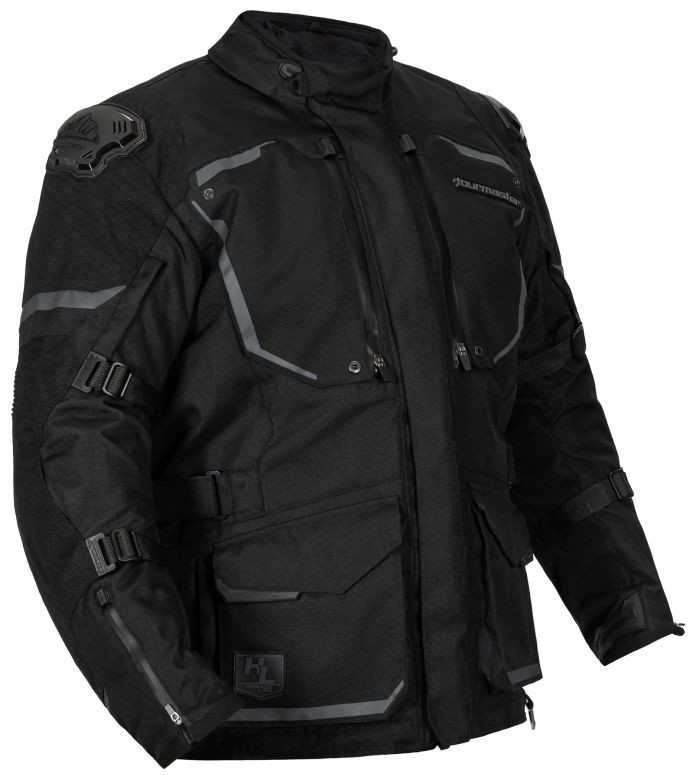 Tour Master Horizon Line The Trek Adventure Black Jacket with Mesh