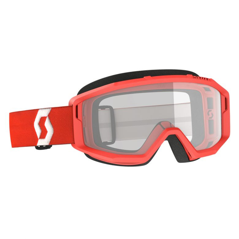 SCOTT PRIMAL CLEAR ゴーグル モトクロス Scott Primal Goggles - Clear Lens - Motorcycle Closeouts by Rider