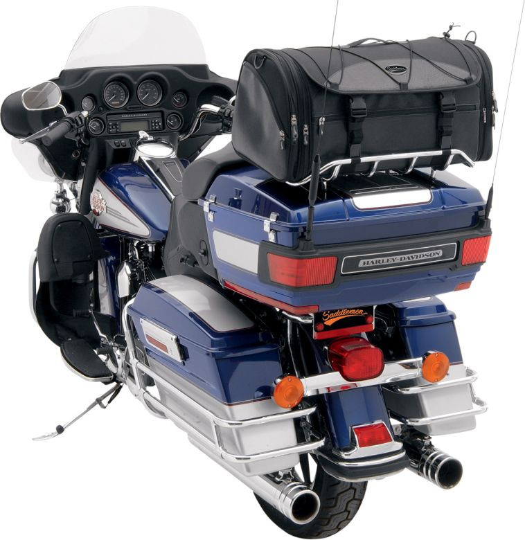 Saddlemen TR3300DE Deluxe Rack Bag - Motorcycle Closeouts by Rider