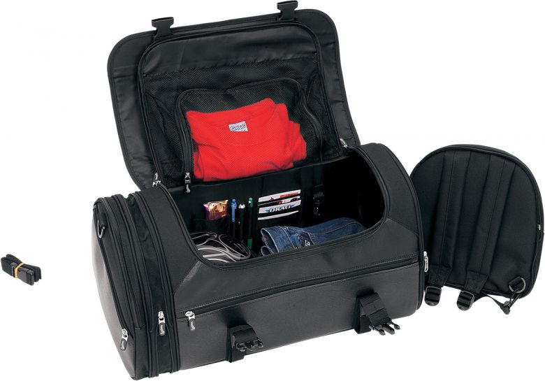 Saddlemen TR3300DE Deluxe Rack Bag - Motorcycle Closeouts by Rider