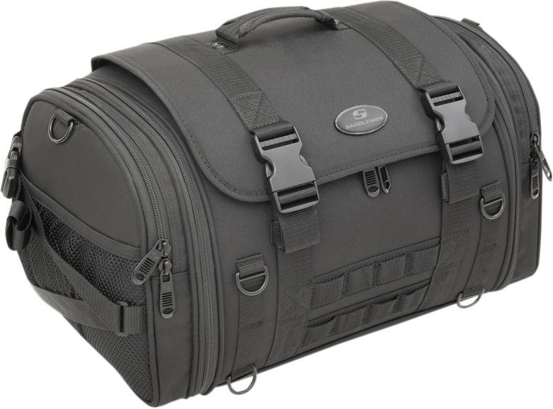 Saddlemen TR2300DE Tactical Deluxe Rack Bag - Motorcycle Closeouts