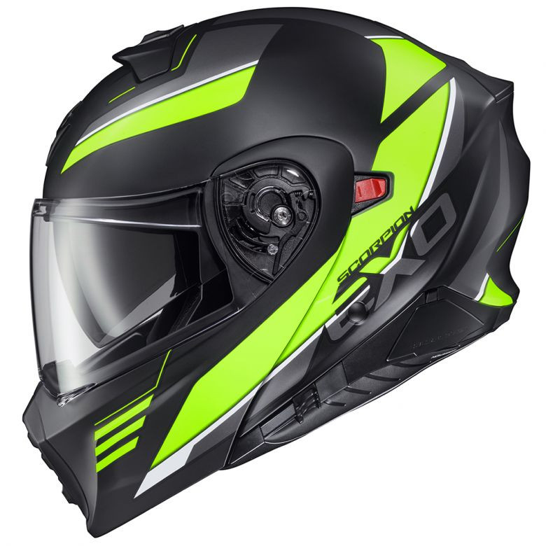 Scorpion EXO GT930 Modular Transformer Helmet - Modulus Hi-Viz