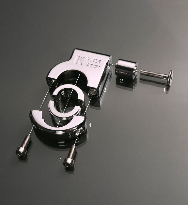Kruzer Kaddy Clamp Mount Cup Holder - Motorcycle Closeouts by