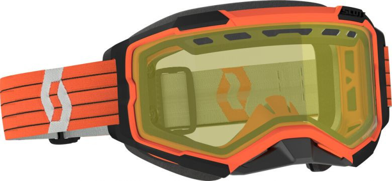 【未使用品】SCOTT FURY ゴーグル イエロー/ネイビー Scott Fury Snowcross Goggles - Motorcycle Closeouts by Rider