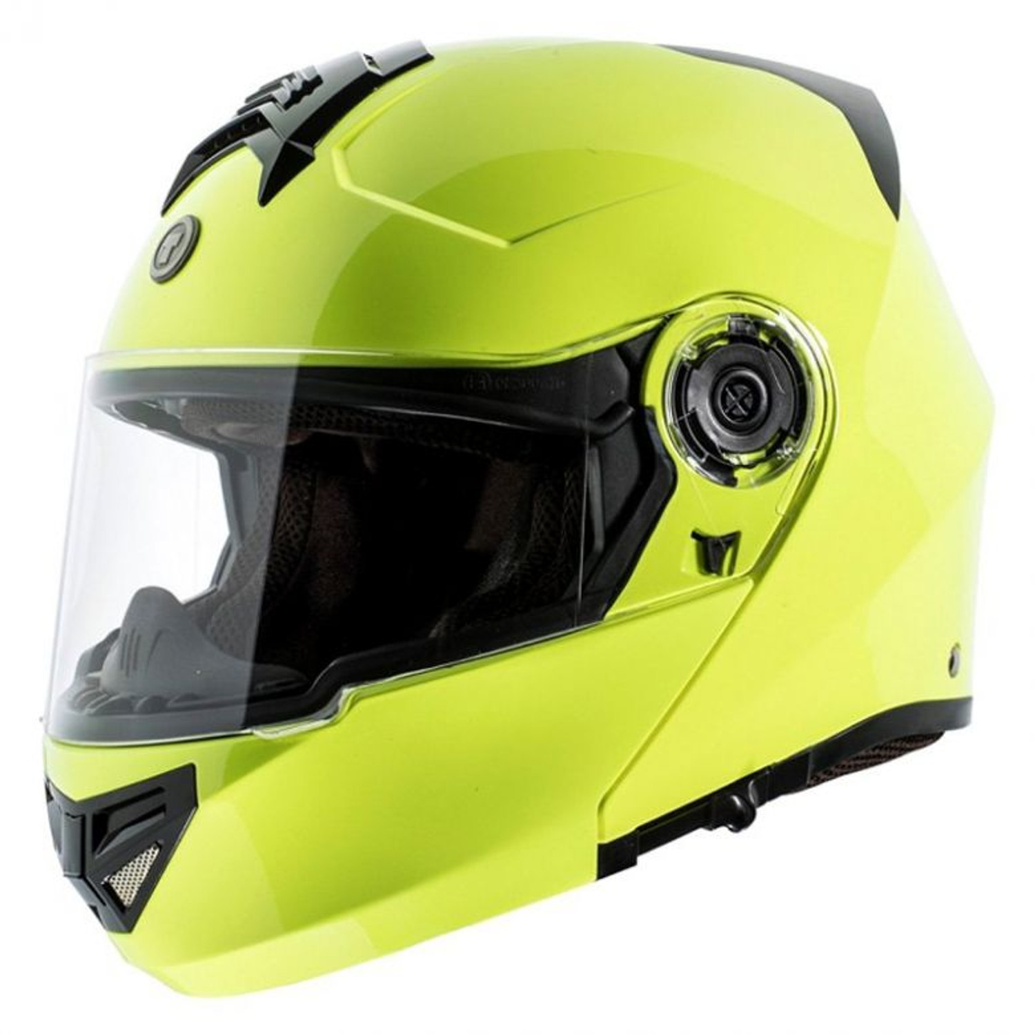 Torc Racing T27 Modular Helmet Avenger Hi Viz Motorcycle