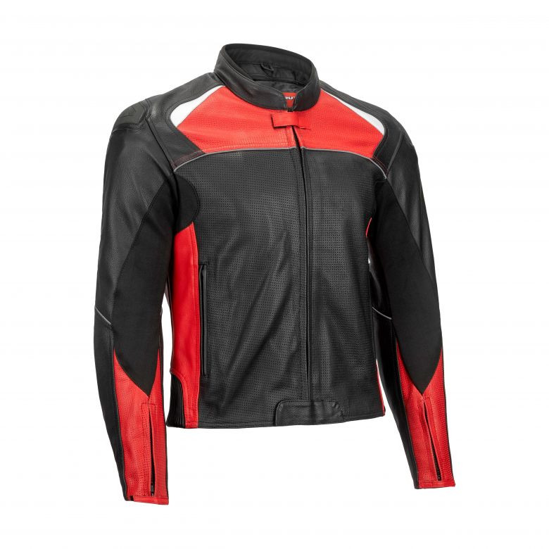 Noru Maruchi Perforated Leather Jacket - Motorcycle Closeouts by