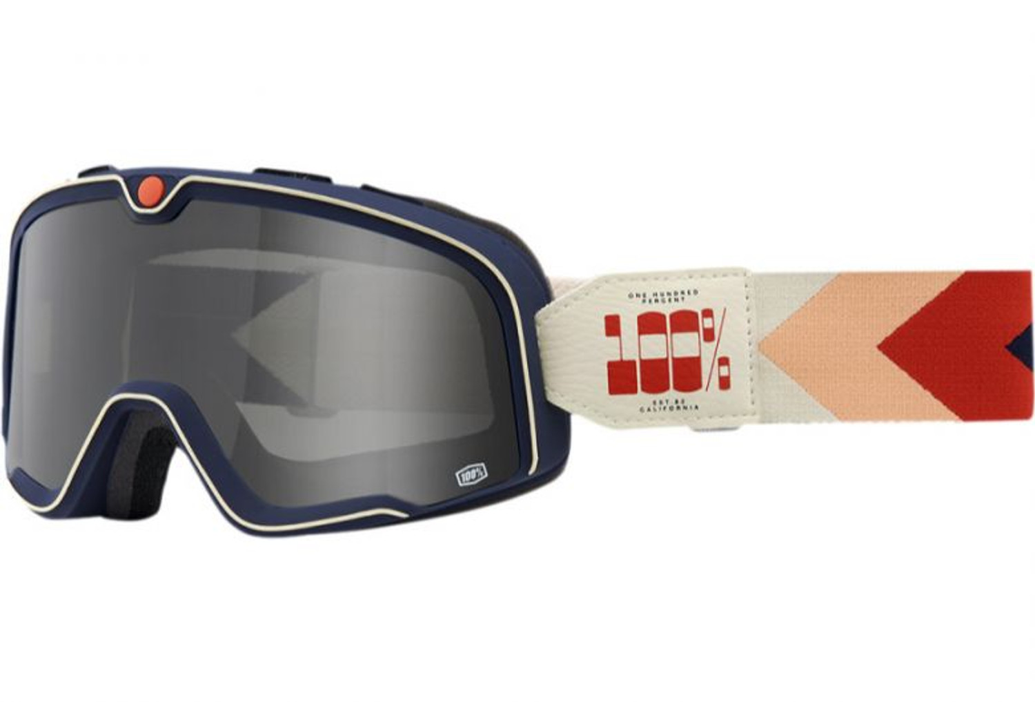 100% Barstow Goggles ホワイト/グレー 100% Barstow Goggles ホワイト/グレー 100% Barstow Goggles