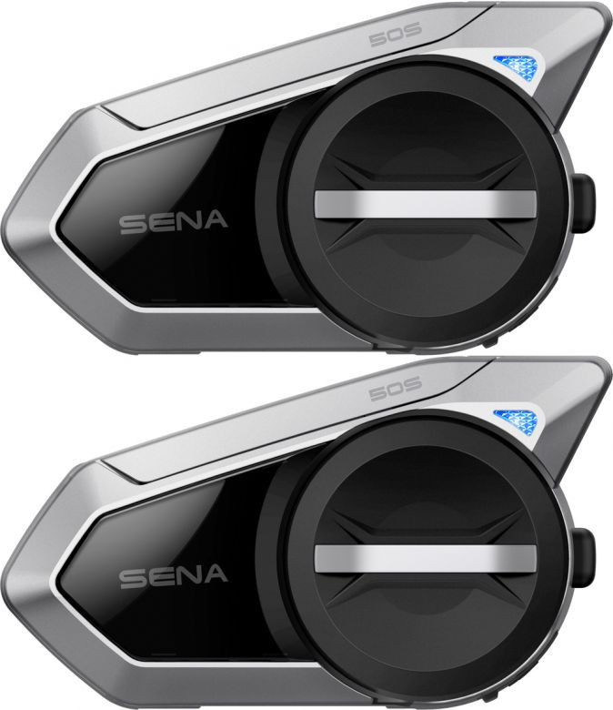 Sena 50S HD Bluetooth Comm System Dual Pack Motorcycle