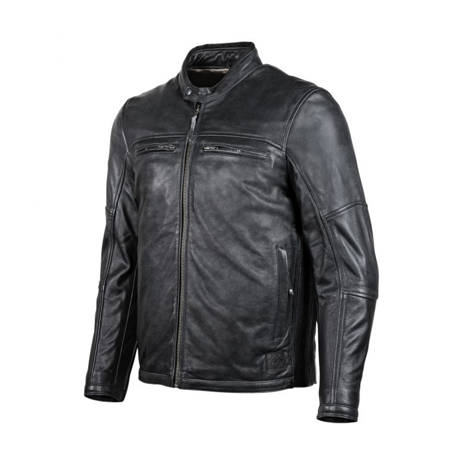 Cortech Boulevard Idol Vintage Black Leather Jacket - Motorcycle