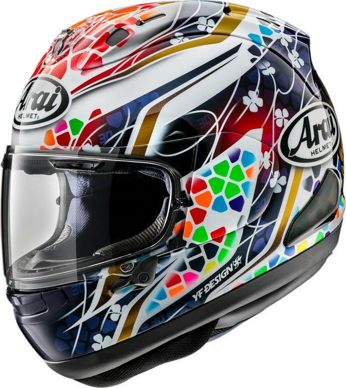 カガミ Arai Corsair-X Nakagami-3 Helmet - Motorcycle Closeouts by Rider