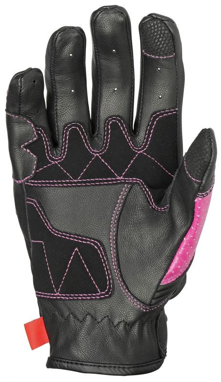 Noru Womens Furo Perforated Leather Gloves - Motorcycle Closeouts