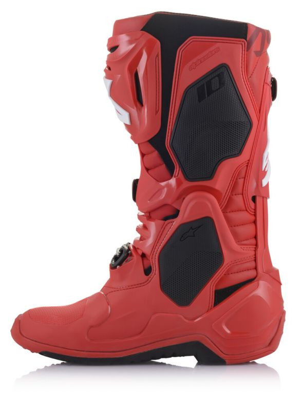Alpinestars Tech 10 Boots with DHCP - Red - Motorcycle Closeouts