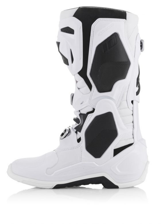 Alpinestars Tech 10 Boots with DHCP - White - Motorcycle Closeouts