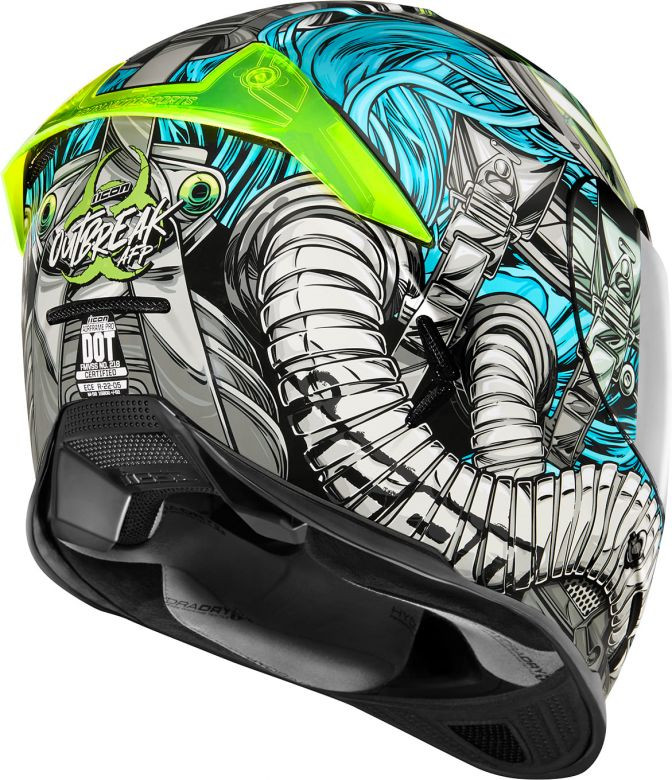 Icon Airframe Pro Outbreak Helmet - Motorcycle Closeouts by Rider