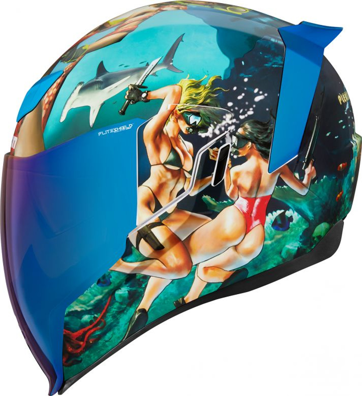 Icon Airflite Pleasuredome フルフェイス XL. Icon Airflite Pleasuredome Helmet | Icon Motorcycle Helmet