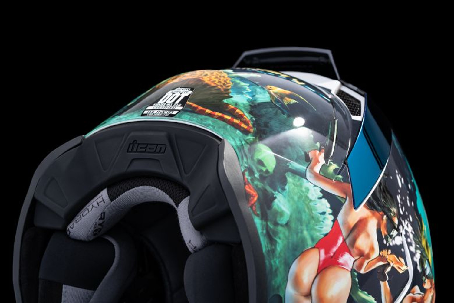 Icon Airflite Pleasuredome フルフェイス XL. Icon Airflite Pleasuredome 4 Helmet - Get Lowered Cycles