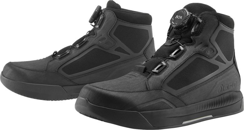 Icon Patrol 3 Waterproof CE Boots - Motorcycle Closeouts by Rider