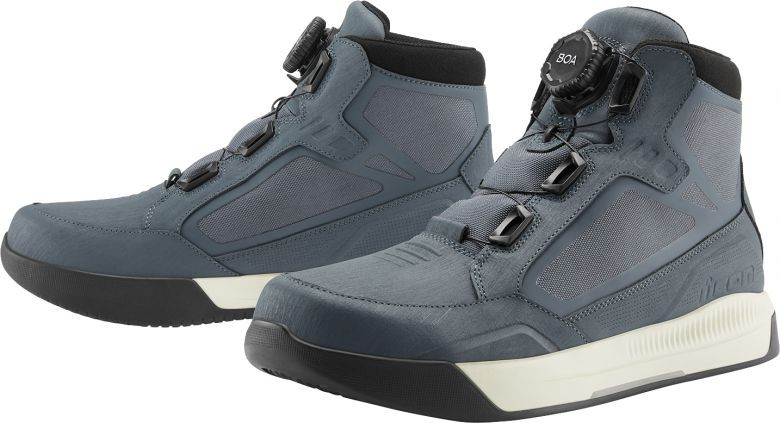 Icon Patrol 3 Waterproof CE Boots - Motorcycle Closeouts by Rider