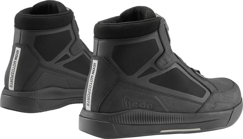 Icon Patrol 3 Waterproof CE Boots - Motorcycle Closeouts by Rider