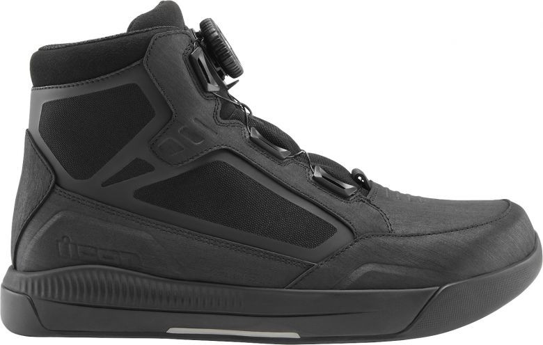 Icon Patrol 3 Waterproof CE Boots - Motorcycle Closeouts by Rider