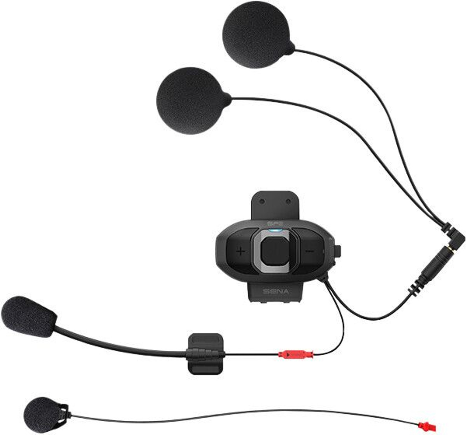 Sena SMH10R Low Profile Motorcycle Bluetooth Headset and Intercom Dual Kit  SMH10RD-01 