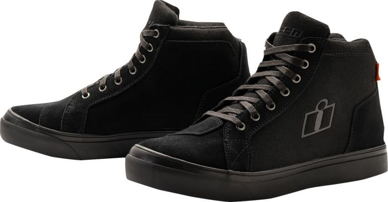 ICON Carga CE Stealth Black Suede Motorcycle Riding Boots Mens Size 11.5 NEW CargaShoeDetail-5.jpg?format=2500w main image 4