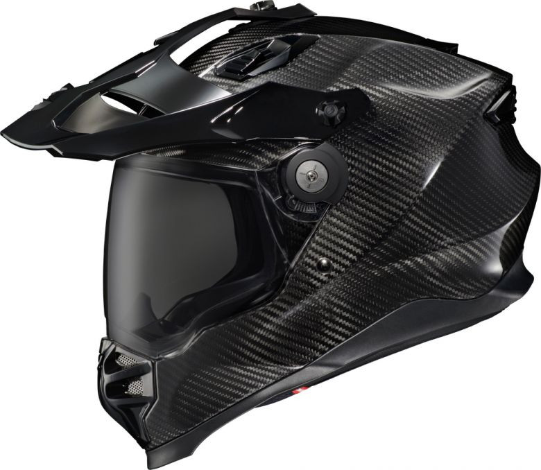 Scorpion XT9000 Solid Carbon ADV Helmet - Motorcycle Closeouts by