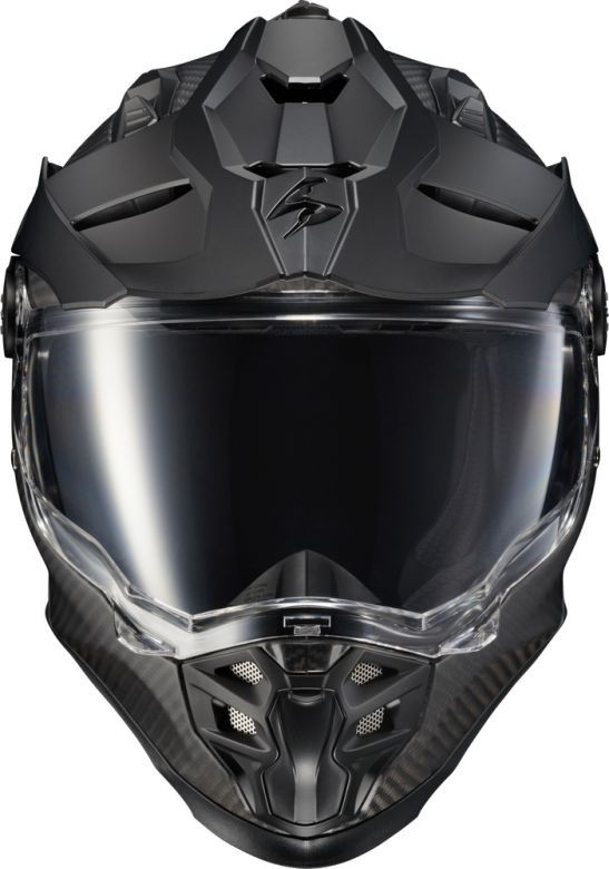 Scorpion XT9000 Solid Carbon ADV Helmet - Motorcycle Closeouts by