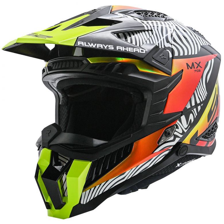LS2 X-Force Fan Helmet - Motorcycle Closeouts by Rider Approved LLC