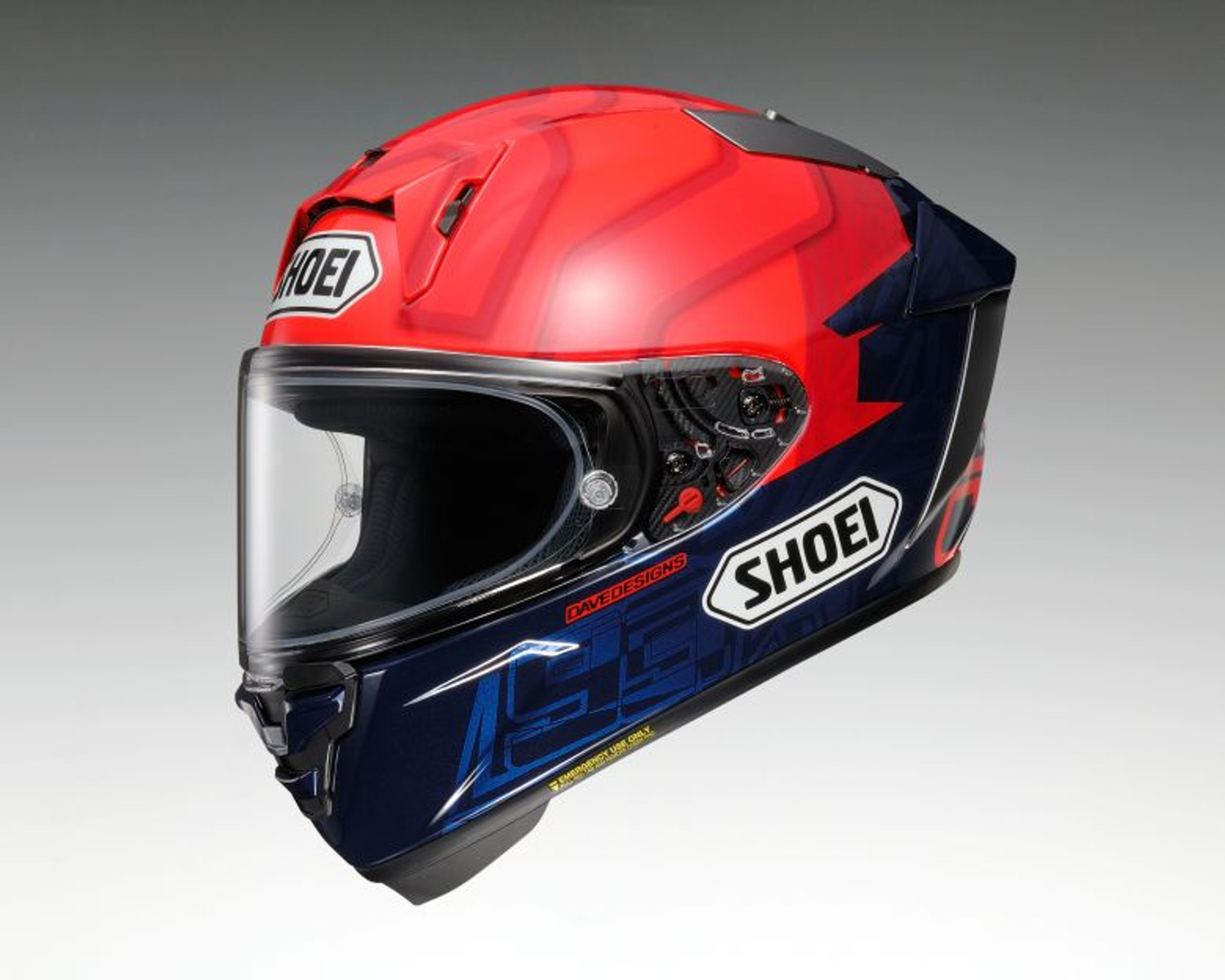 Shoei X-15 Marquez 7 Helmet - Motorcycle Closeouts by Rider