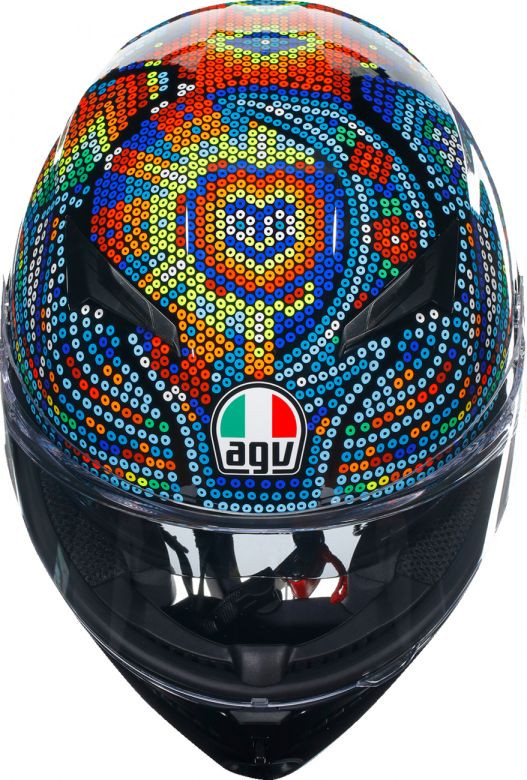 AGV K3 Rossi Winter Test 2018 Helmet - Motorcycle Closeouts by