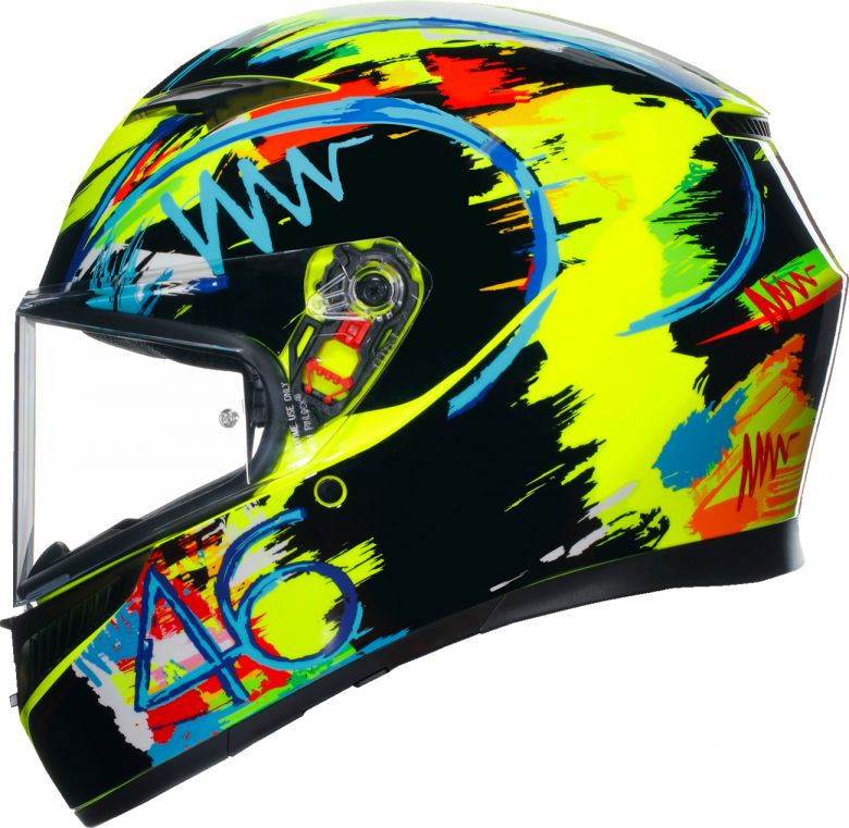 AGV K3 Rossi Winter Test 2019 Helmet - Motorcycle Closeouts by