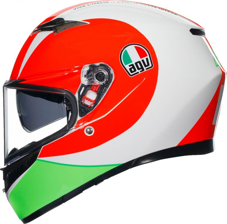 AGV K3 Rossi Mugello 2018 Helmet - Motorcycle Closeouts by Rider