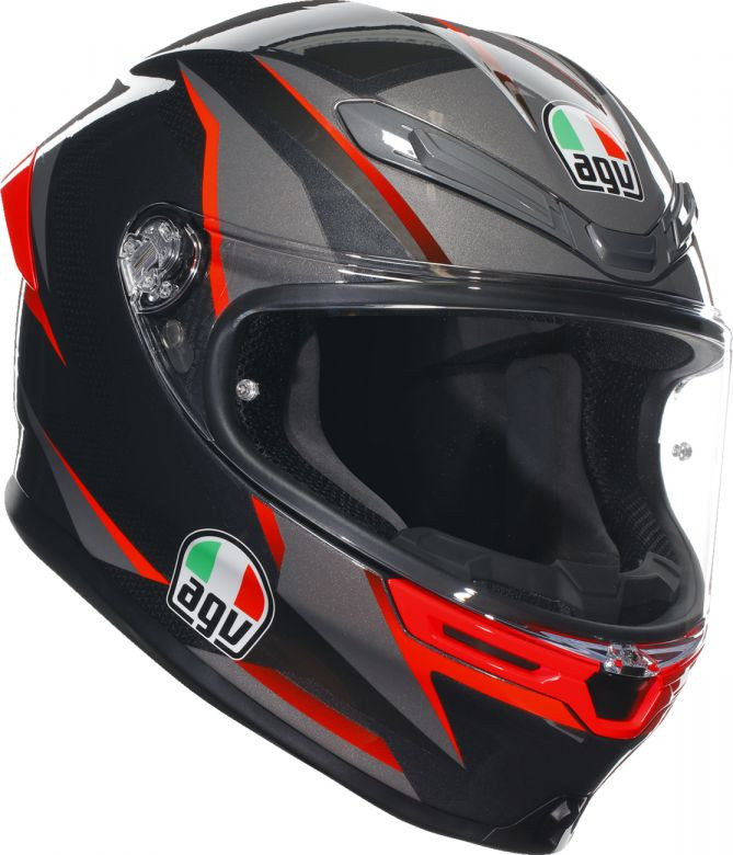 AGV K6S Slashcut Helmet - Motorcycle Closeouts by Rider Approved LLC