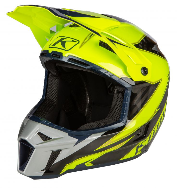 Klim F3 Carbon Lightning Helmet - Motorcycle Closeouts by Rider