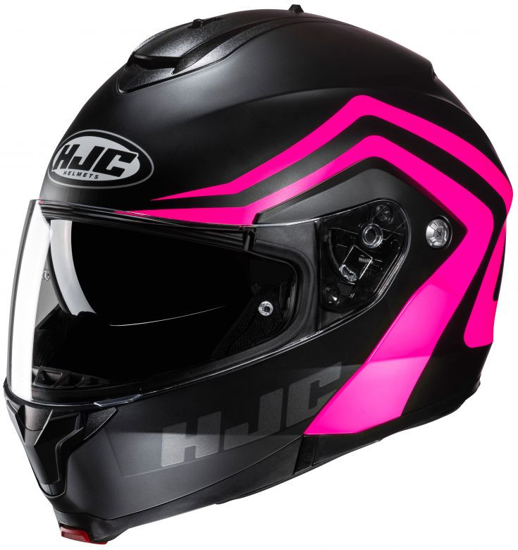 HJC C91 Nepos Pink Modular Helmet - Motorcycle Closeouts by Rider